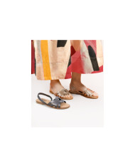 Sandalias de mujeres Ginova con elástico en la Franja