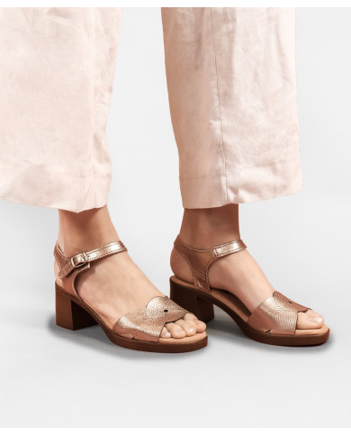 Sandalias de mujer Ginova con decoración de rayas