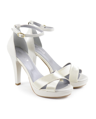 Sandalias de Senhora Ginova con Strip of Satin