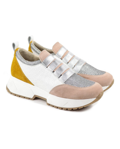 Rosa de Senhora Ginova shoes with Elastics