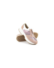 Pink Ladies Trainers with Cobra Pattern