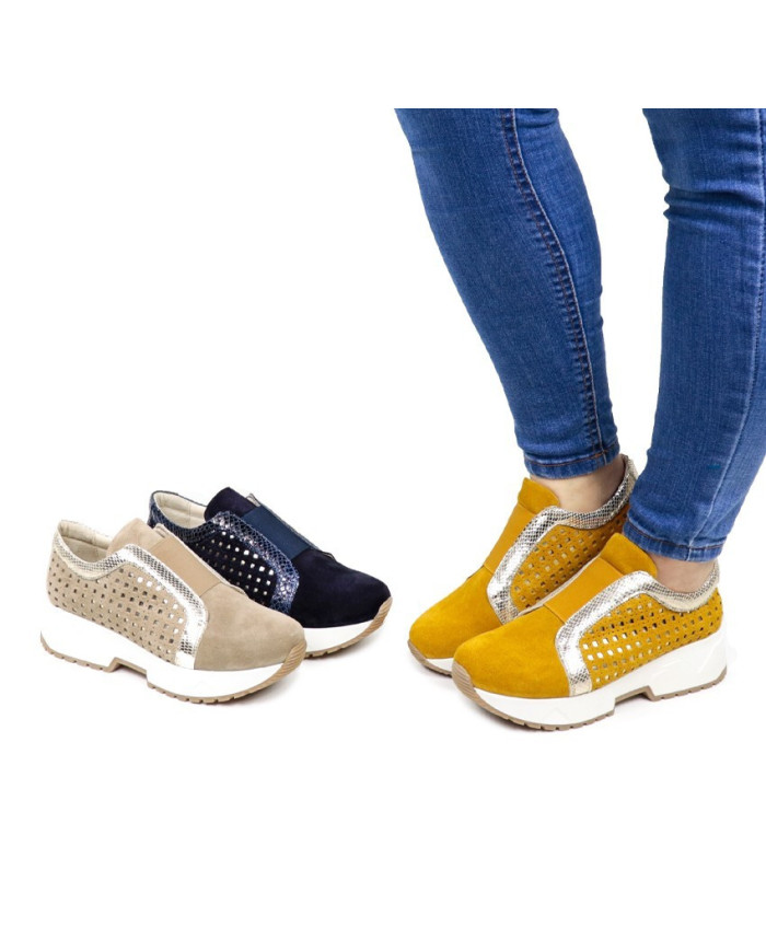 Lady Ginova shoes with Elastic