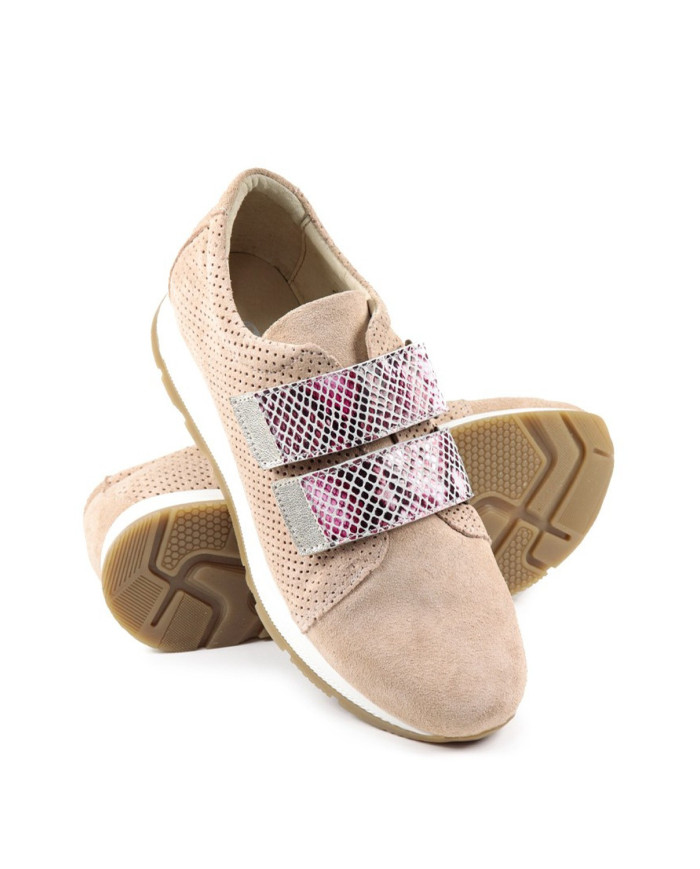 Zapatos Lady Ginova con Velcro Fecho