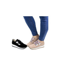 Sapato Desportivo de Senhora Ginova com Fecho Velcro