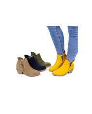 Botins de Senhora com Folhos Ginova