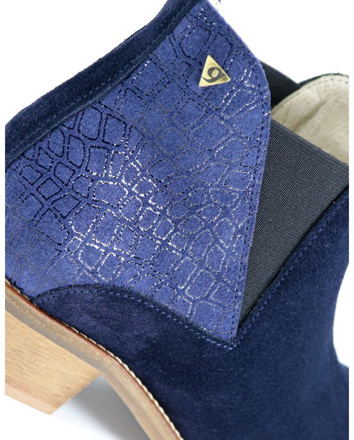 Botas de Lady Ginova con Elastics Lateral