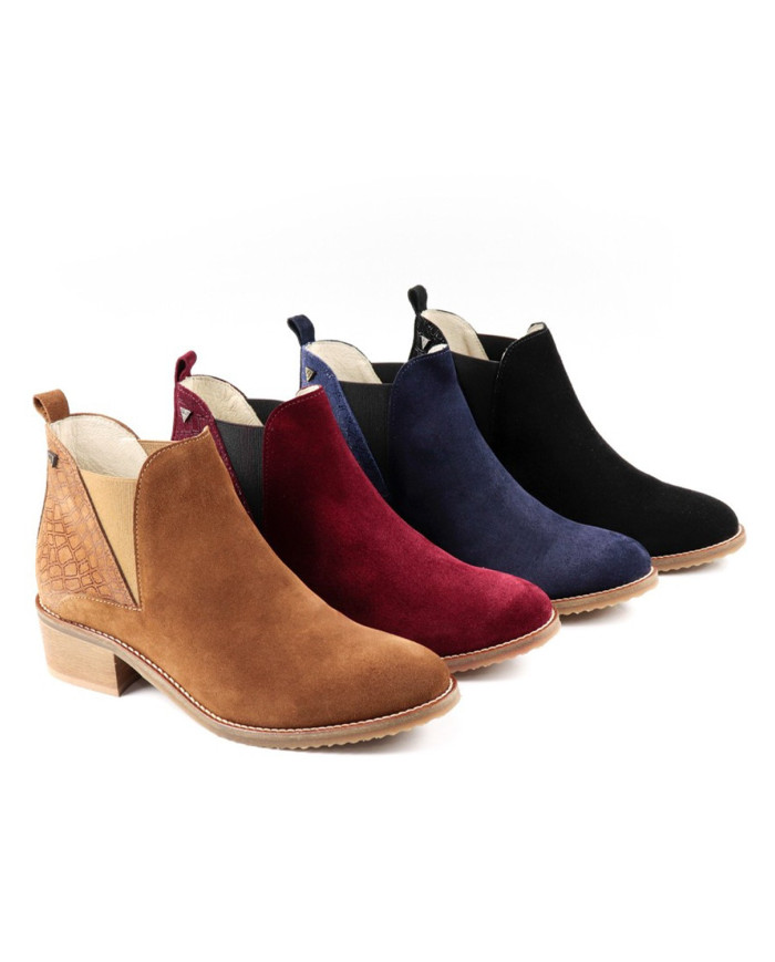 Botas de Lady Ginova con Elastics Lateral
