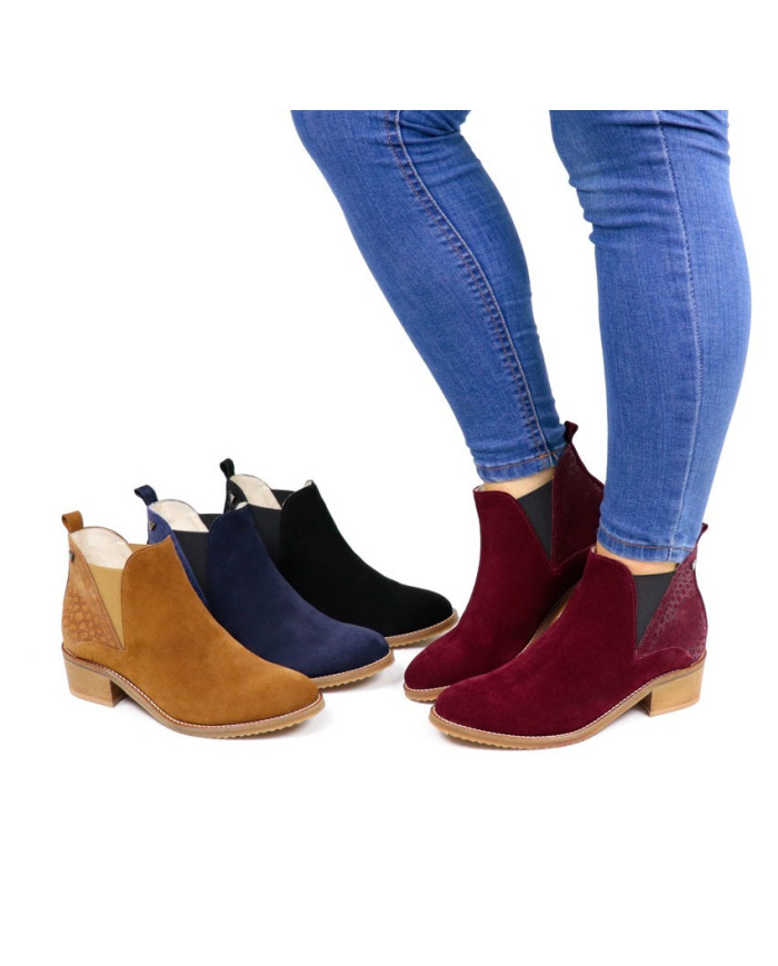 Botas de Lady Ginova con Elastics Lateral