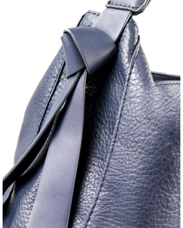 Espaciosa Blue Lady Bolsa de Mano