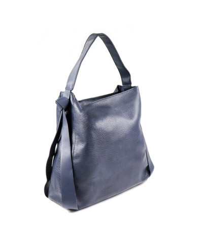 Spacious Blue Lady Bag of Hand