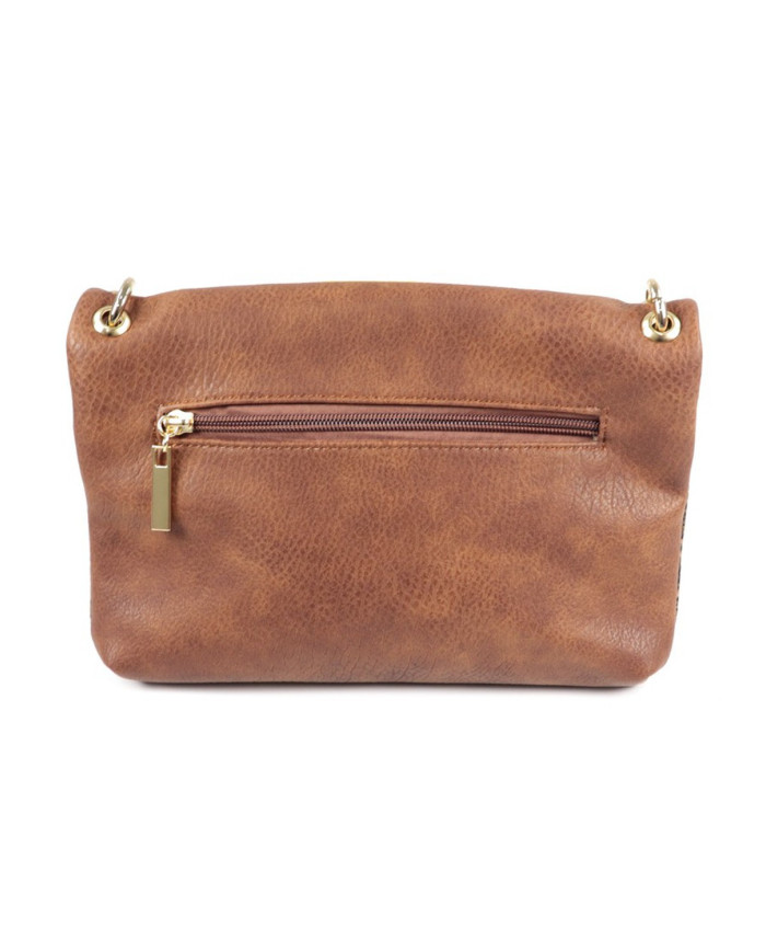 Lady Camel Tiracolo Case with Cobra Pattern