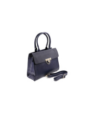 Blue Lady Bag with Golden Application