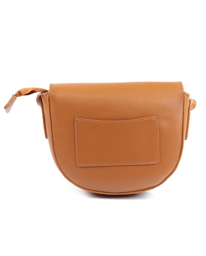 Lady Camel Simple Stripe Bag con Oval Lines