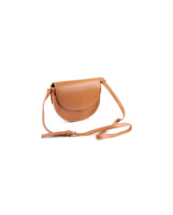 Lady Camel Simple Stripe Bag with Oval Lines