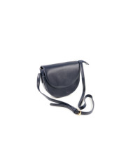 Simple Stripe Blue Lady Bag with Oval Lines