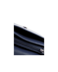 Simple Stripe Blue Lady Bag with Oval Lines