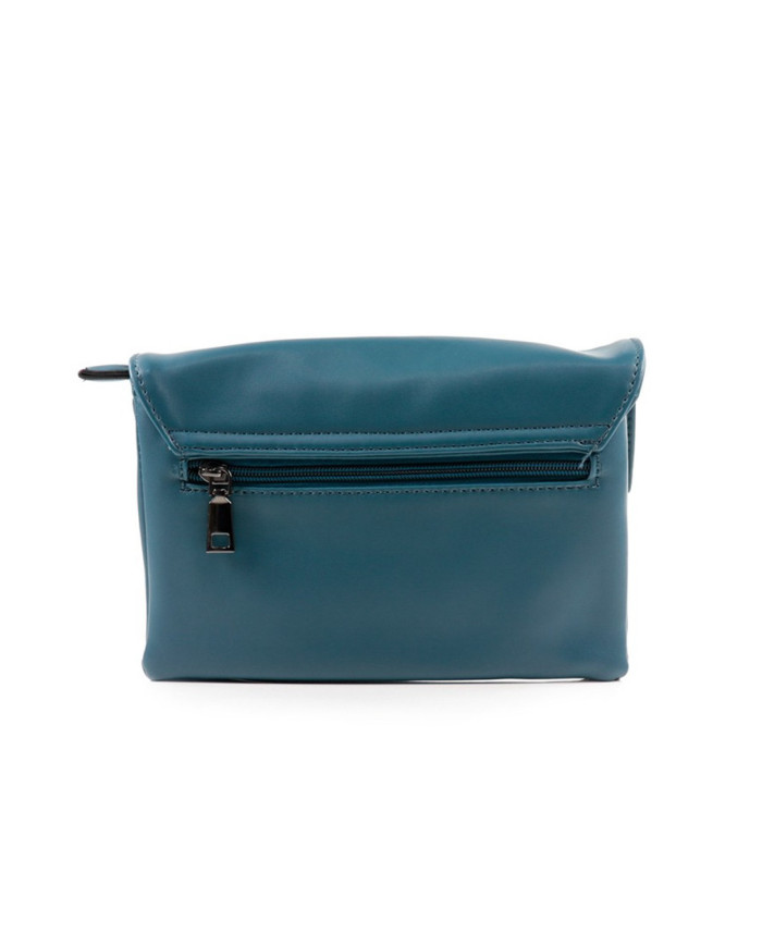 Simple Blue Ladies Case with Removable Stripe