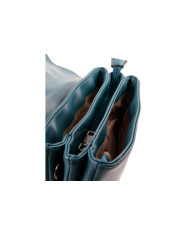 Simple Blue Ladies Case with Removable Stripe