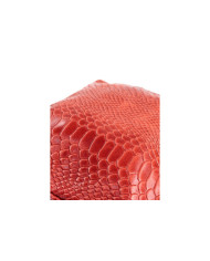 Bolsa de ganchillo de la señora roja en Croco