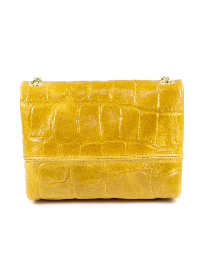 Lady's Yellow Case in Small Skin