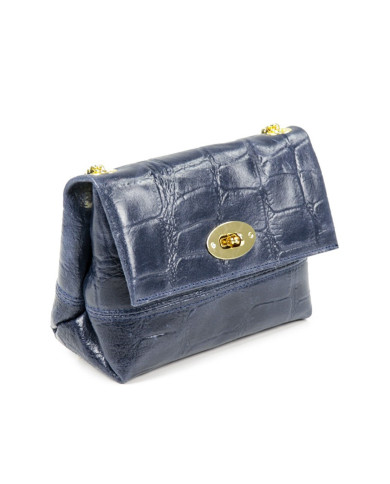 Lady's Blue Bag in Small Skin
