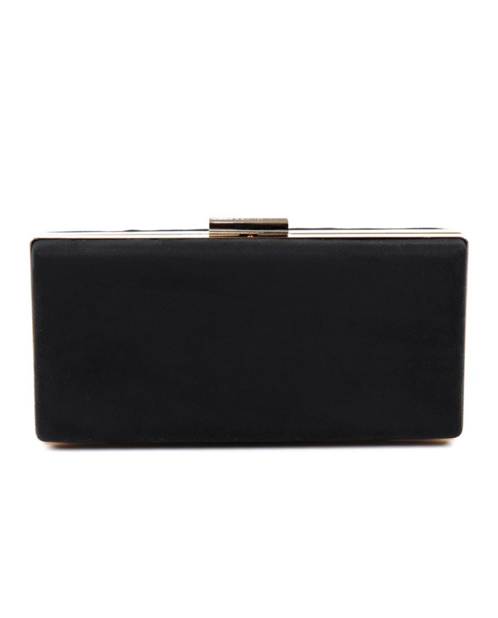 Ladies' Black Pot Rectangular