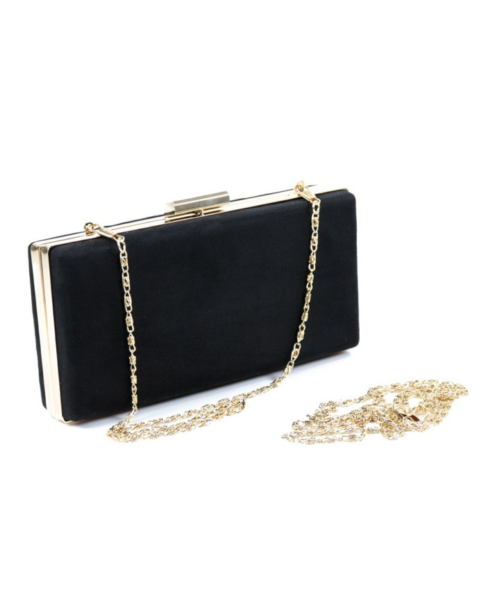Ladies' Black Pot Rectangular