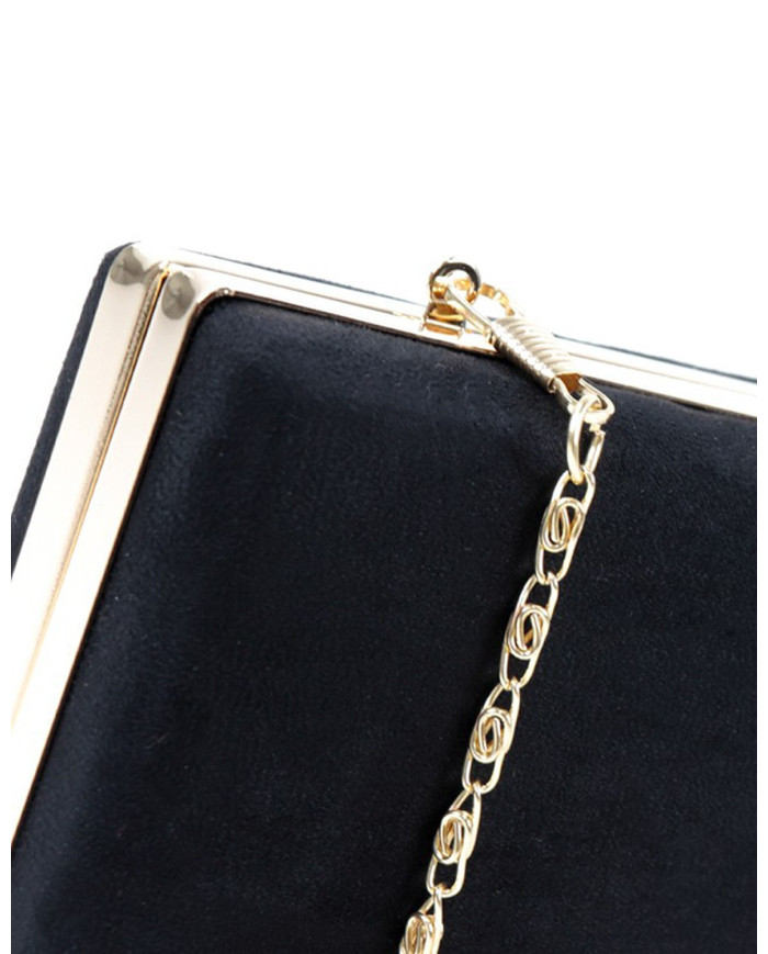 Ladies' Black Pot Rectangular