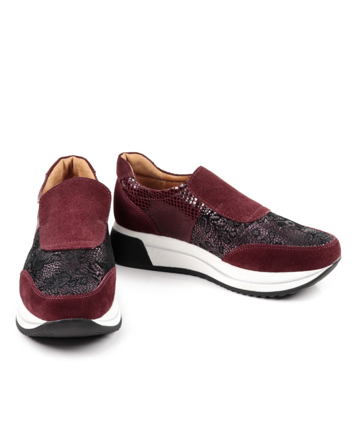 Zapatillas de Mujeres Ginova con Texturas