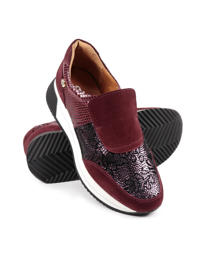 Ginova Women's Bludo Trainers with Textures