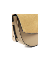 Ma'am Taupe Stripe Bag of Oval Lines