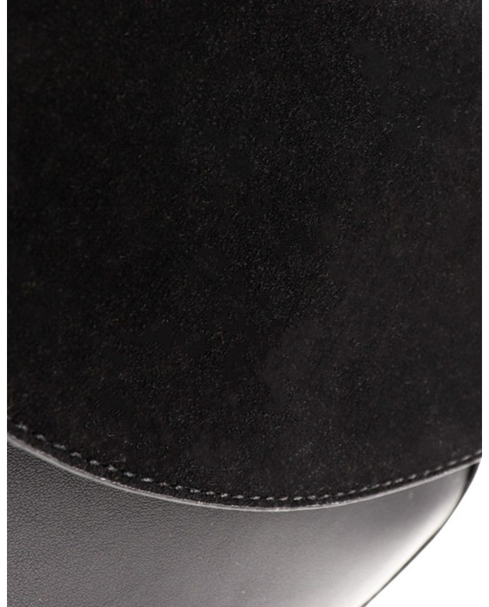 Bolsa de Damas en Líneas Oval Negro Stripe