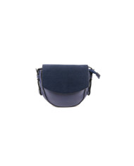 Blue Lady Bag Oval Line Stripe
