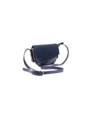 Blue Lady Bag Oval Line Stripe