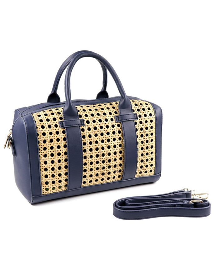 Mala Azuis de Senhora de Mão para Praia