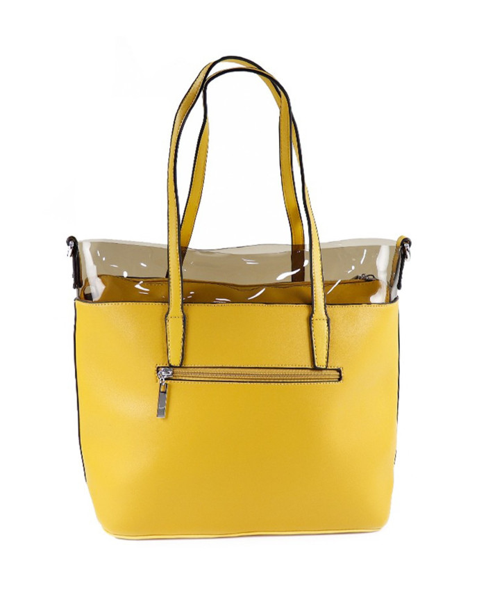 Yellow Lady Bag with Interior Division