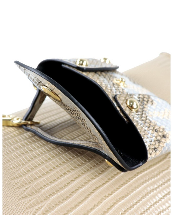 Lady's Taupe Bag with Door Cards