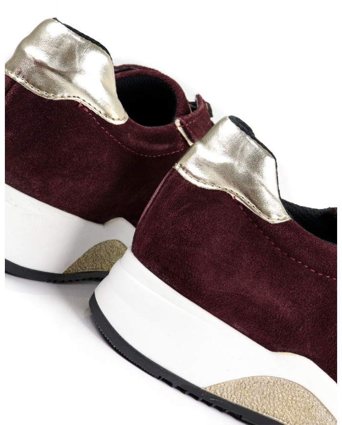 Women's Bordo shoes Ginova in Camurça