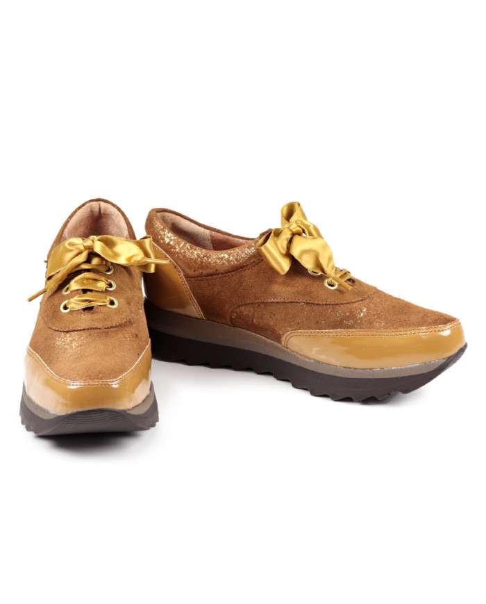 Desportivos Camel de Mulher Ginova com Atacador