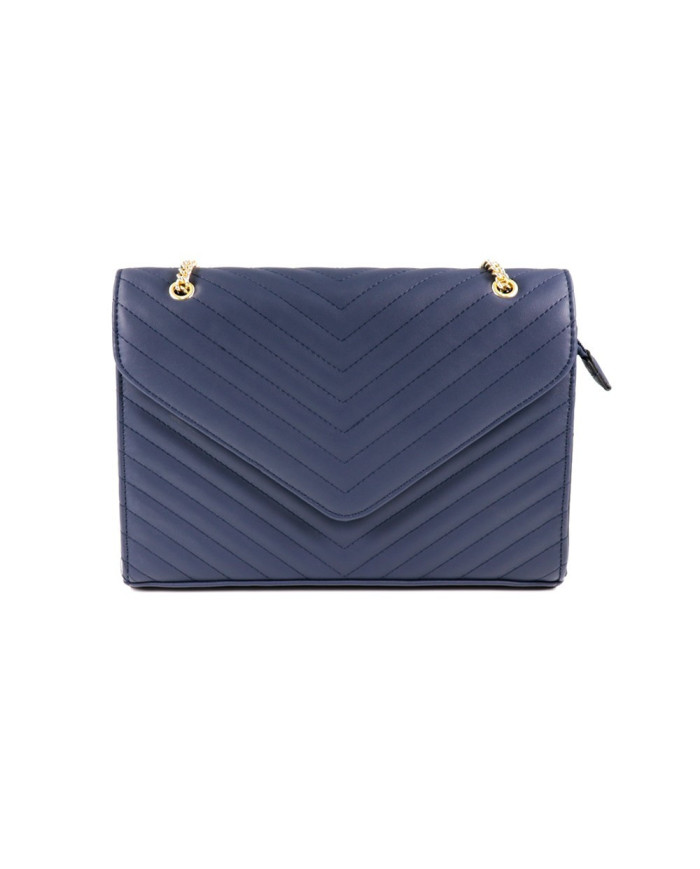 Blue Lady Retangular Caso con Tiracolo