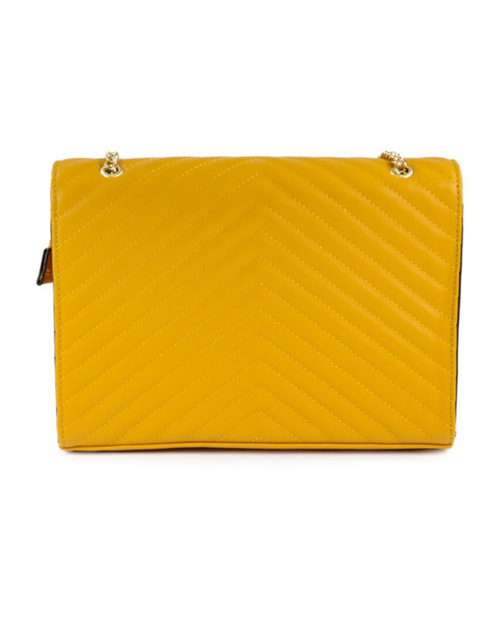 Yellow Lady Retangular Case with Tiracolo