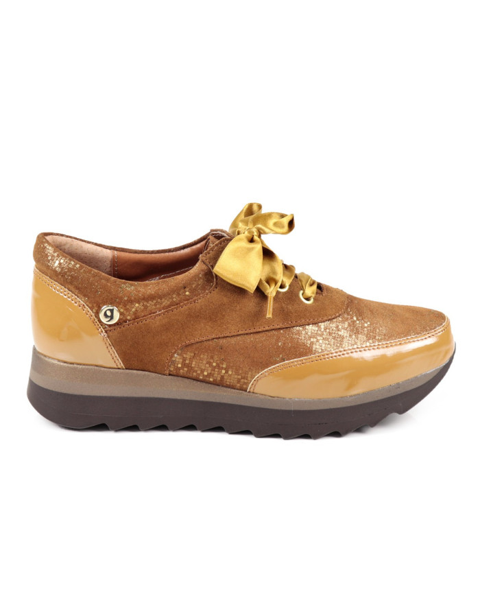 Desportivos Camel de Mulher Ginova com Atacador