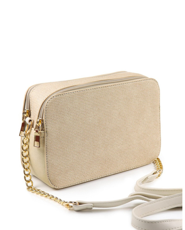 Lady Taupe Bag Tiracolo con dos partes