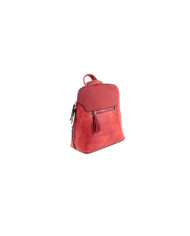 Damas Red Backpack con Berloque