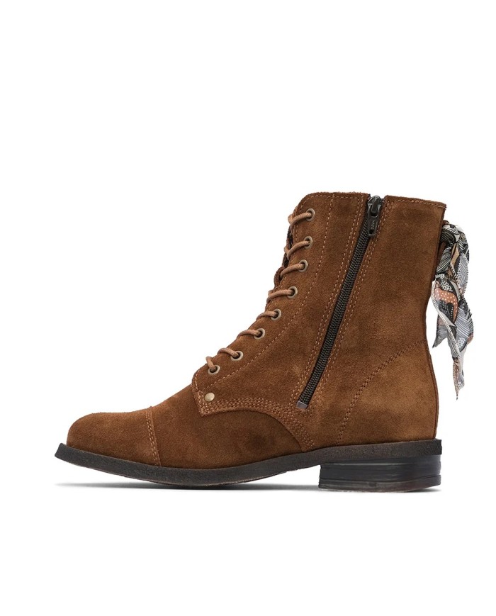 Botim Salto Raso Mujeres Suede