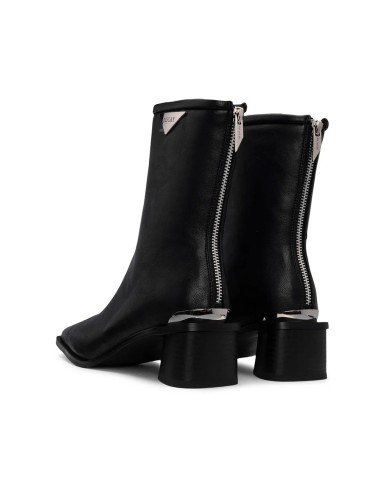 Botim Medio Mujeres de tacón Negro