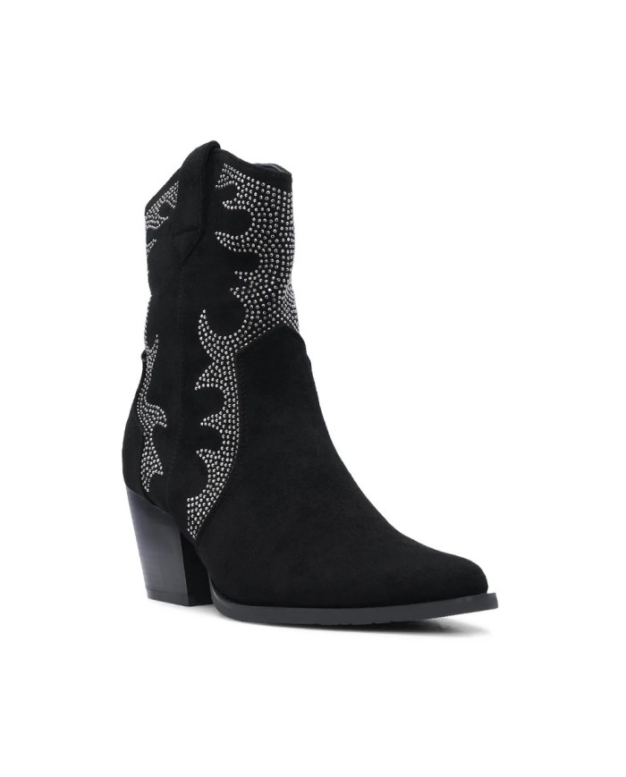 Boot Middle Heel Women Suede