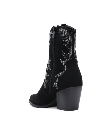 Boot Middle Heel Women Suede