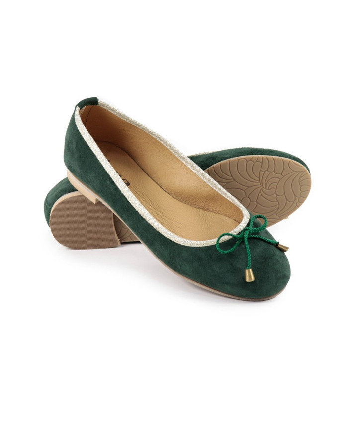 Sabrinas de Senhora Ginova Greens with Bright Rebordo