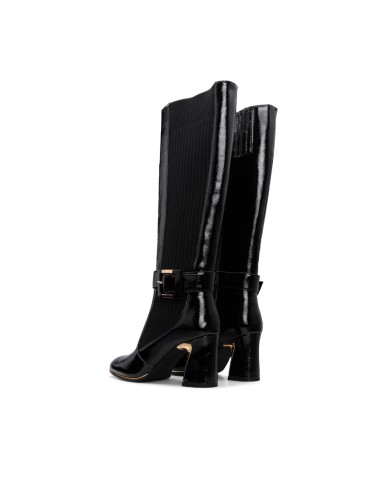 Boot Cano Alto Women Verniz